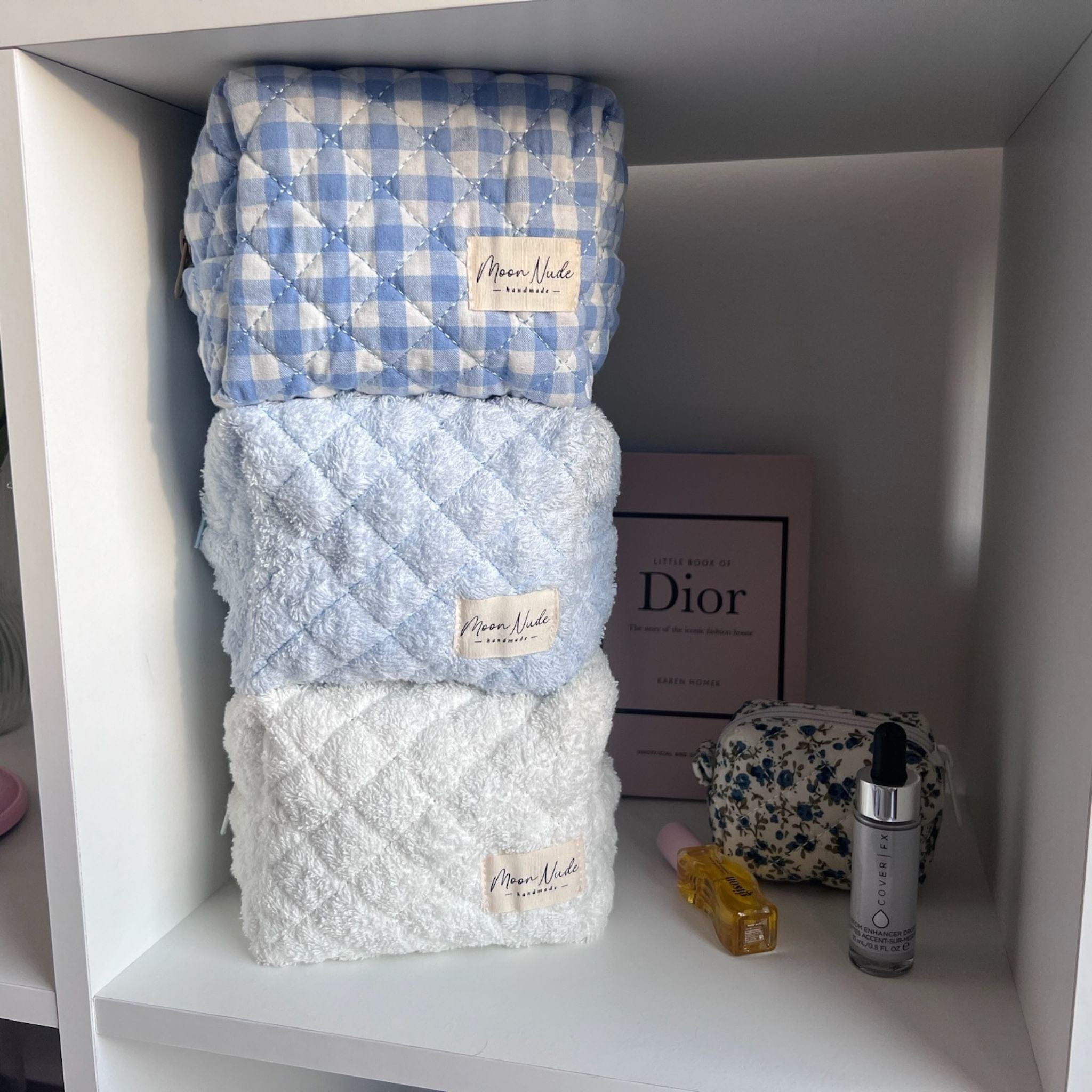 Moon Nude Azure Mini Makeup Bag