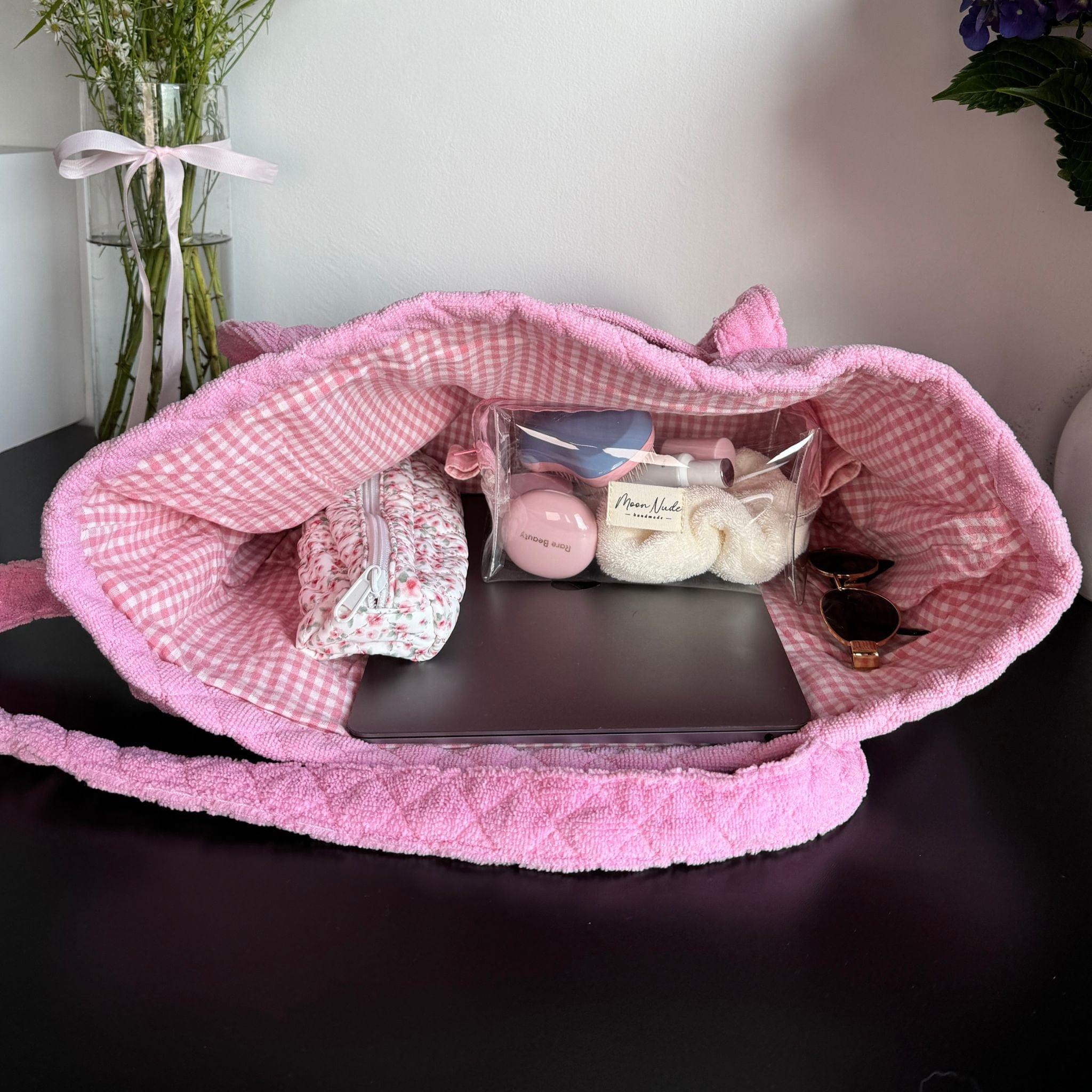 Moon Nude Candy Tote Bag Zipper