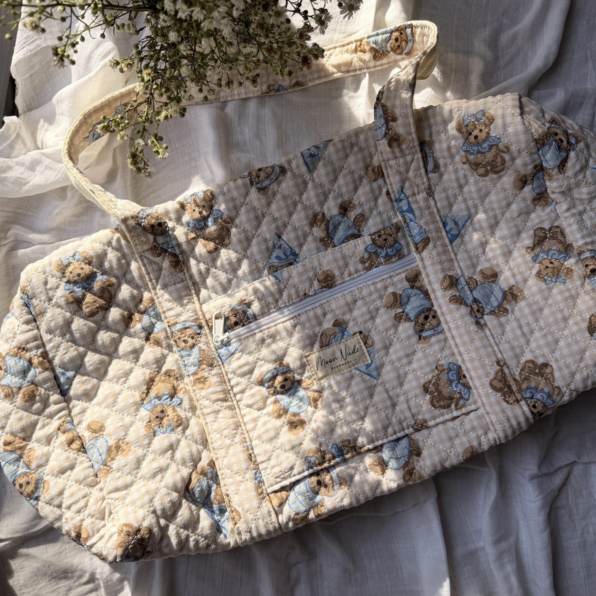 Moon Nude Cuddles Large Duffel Bag