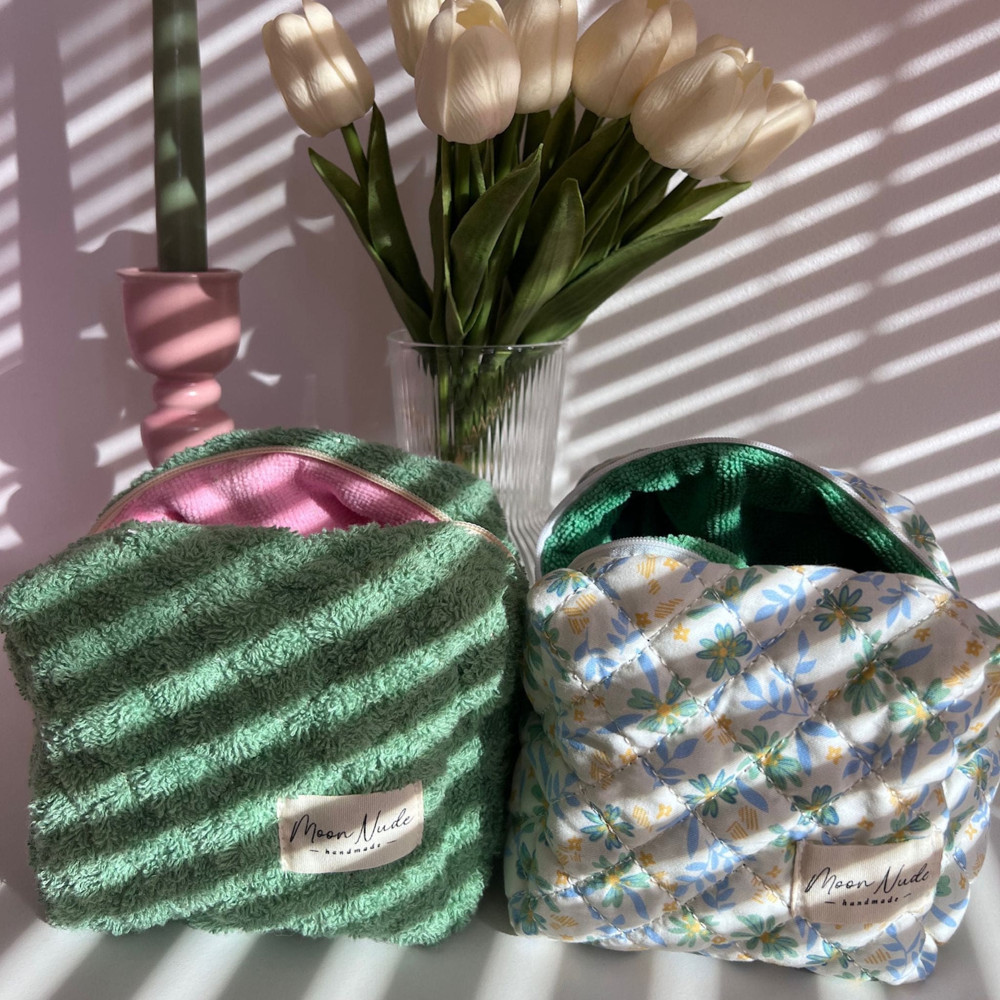 Moon Nude Meadow Mini Makeup Bag