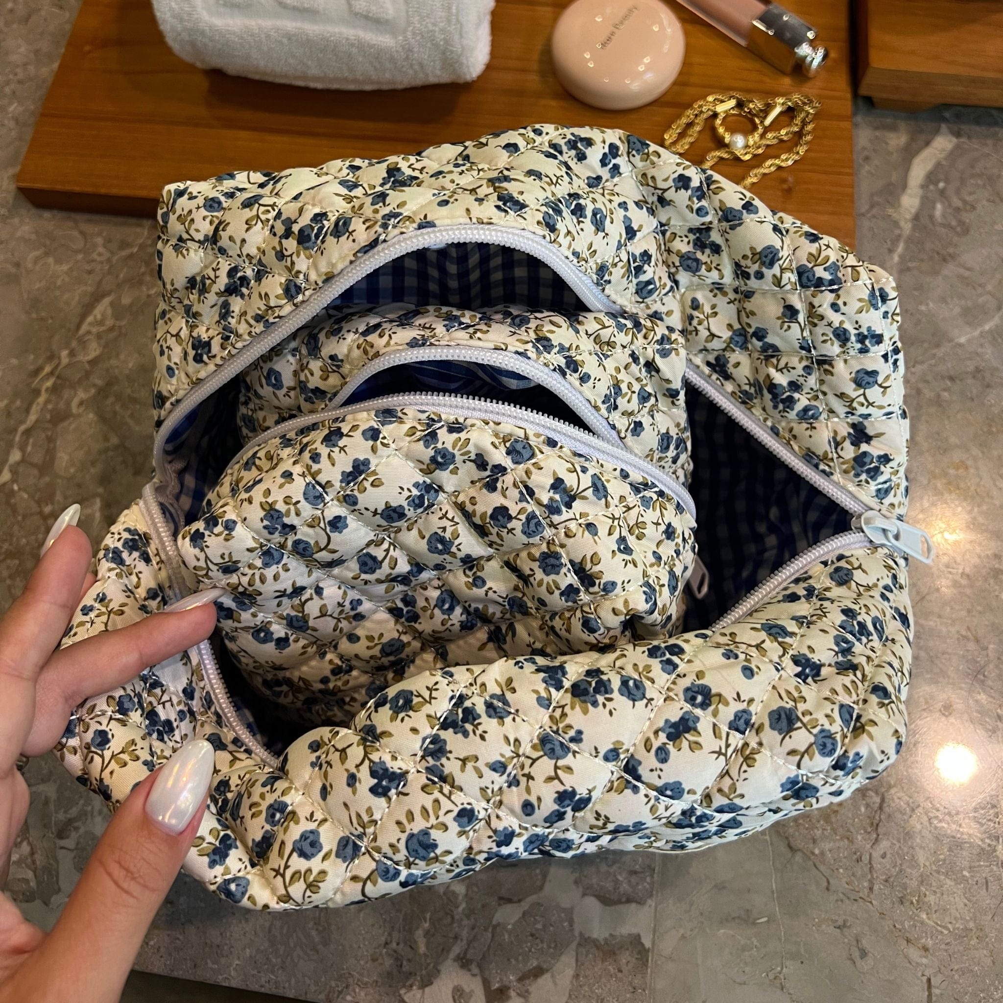 Moon Nude Spring Mini Makeup Bag