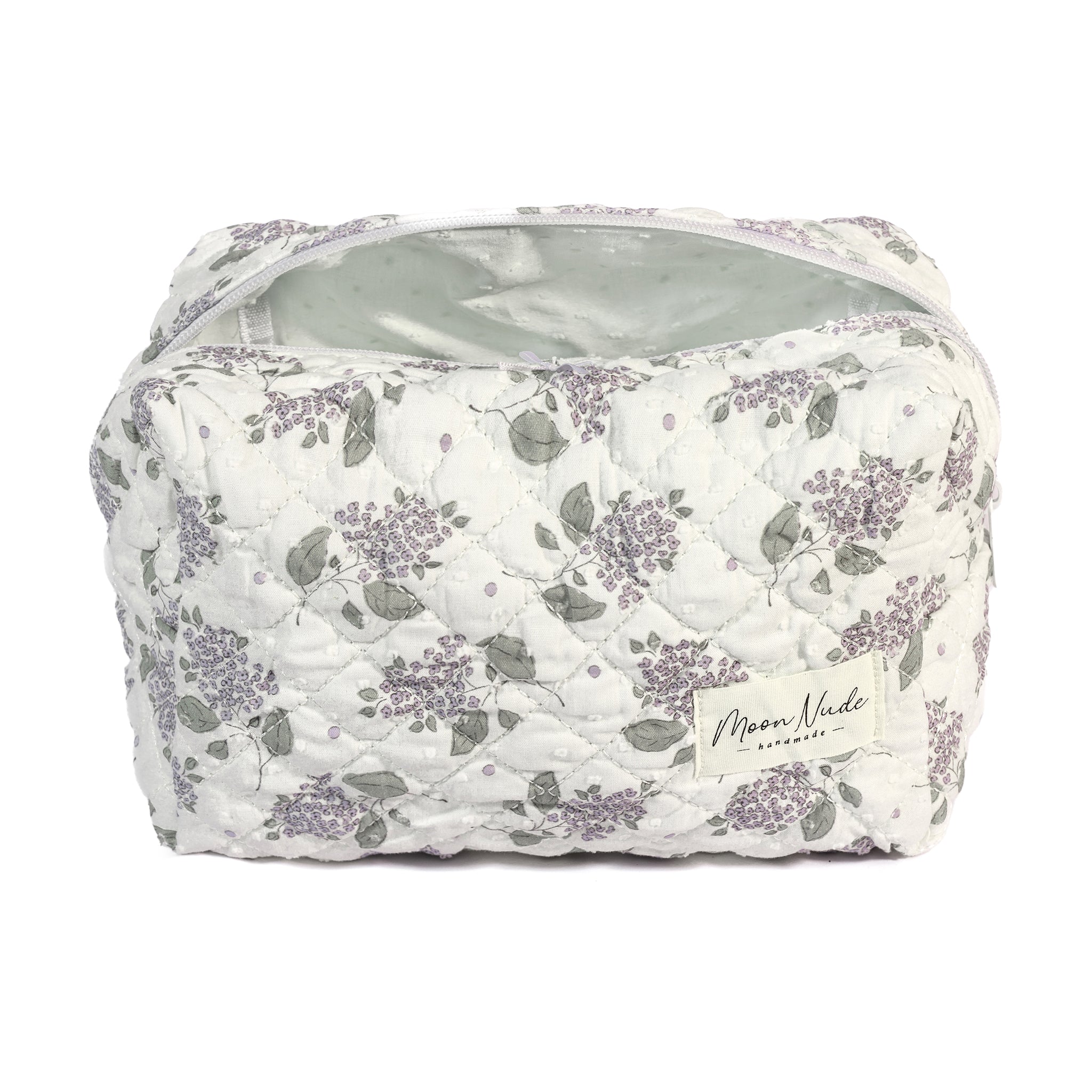 Lilac Large Makeup Bag